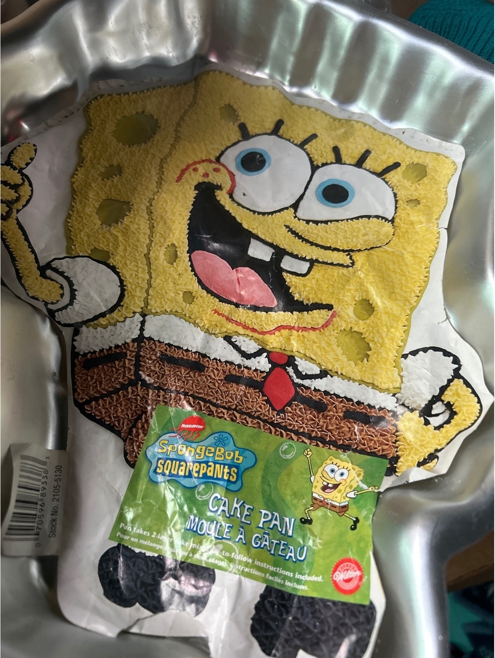 Wilton SpongeBob SquarePants Cake Pan